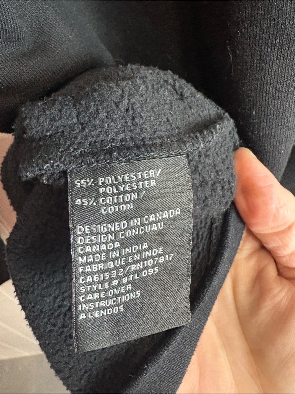 Brunette The Label “Babes Who Sweat”Crewneck Sweatshirt Black XS/S Athleisure - Picture 6 of 6